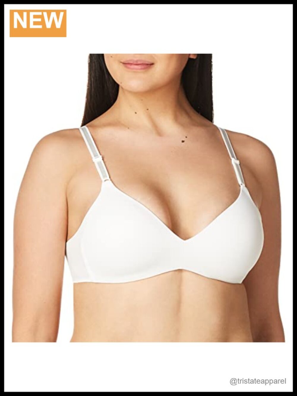 Warner's Wireless T-Shirt Bra Lightly Lined Full Coverage Racerback
